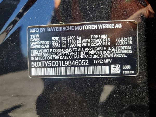 2020 BMW X3 xDrive30i