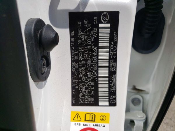 2017 LEXUS ES 350