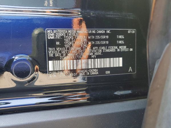 2020 TOYOTA RAV4 XLE Premium