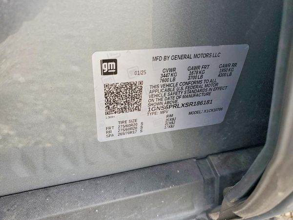 2025 CHEVROLET TAHOE Z71