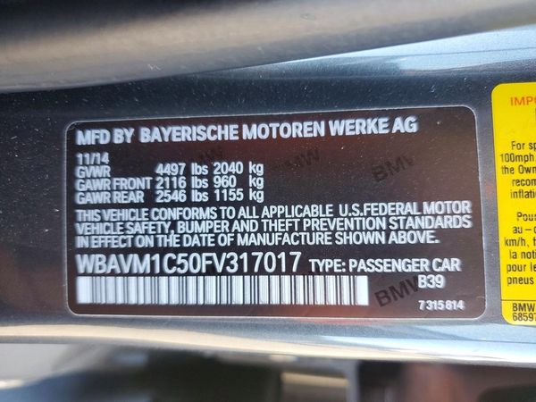 2015 BMW X1 sDrive28i