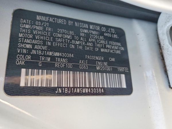 2021 NISSAN ROGUE SPORT