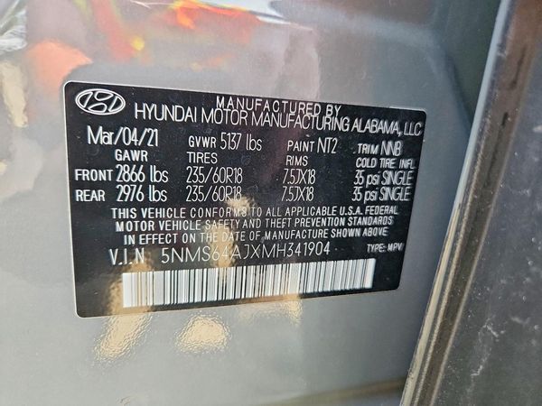 2021 HYUNDAI SANTA FE
