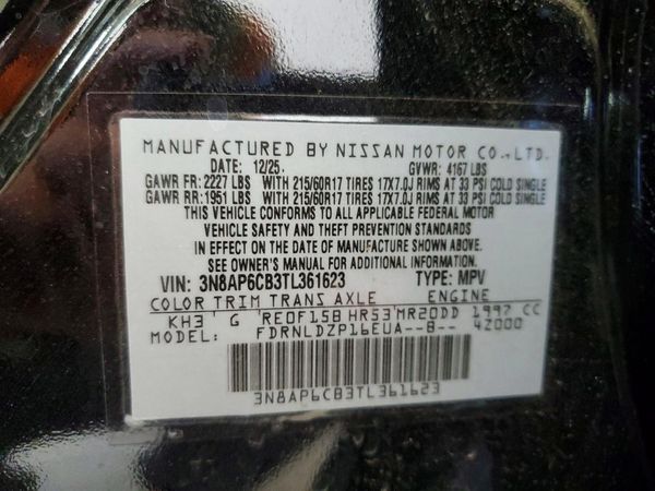 2026 NISSAN KICKS SV