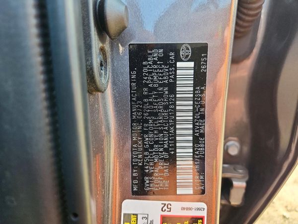 2023 TOYOTA CAMRY SE