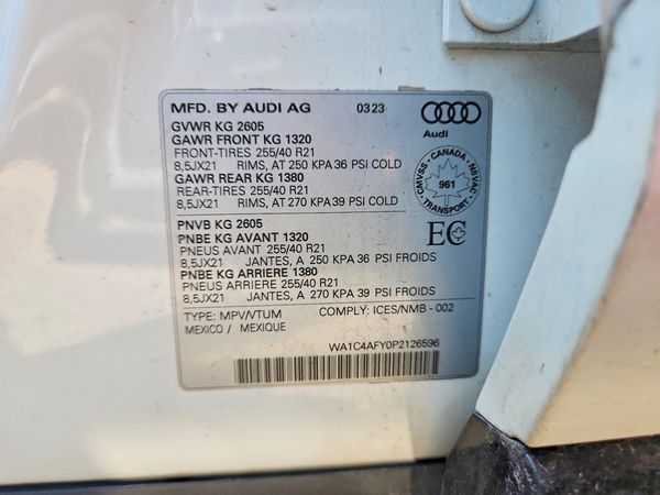 2023 AUDI SQ5