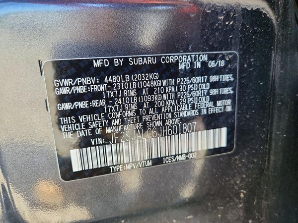 2018 SUBARU FORESTER Limited+Navi(HK)