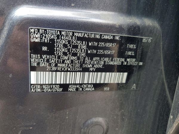 2015 TOYOTA RAV4