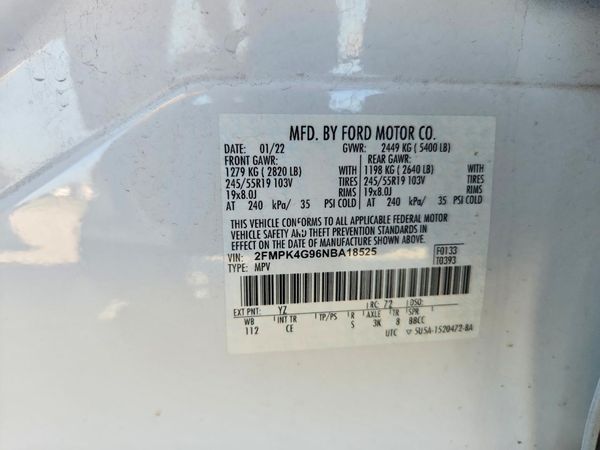 2022 FORD EDGE SE