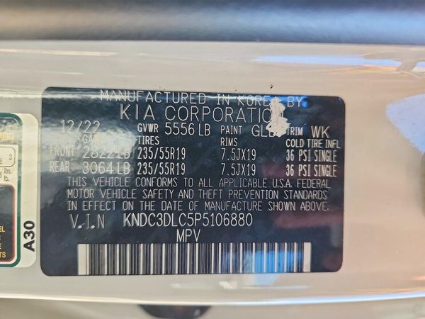 2023 KIA EV6 Light, Wind