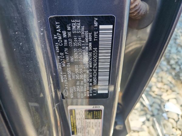 2022 HYUNDAI PALISADE SEL w/Premium Pkg