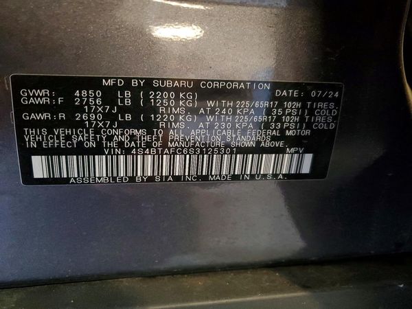 2025 SUBARU OUTBACK Premium