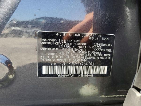 2026 SUBARU OUTBACK Touring