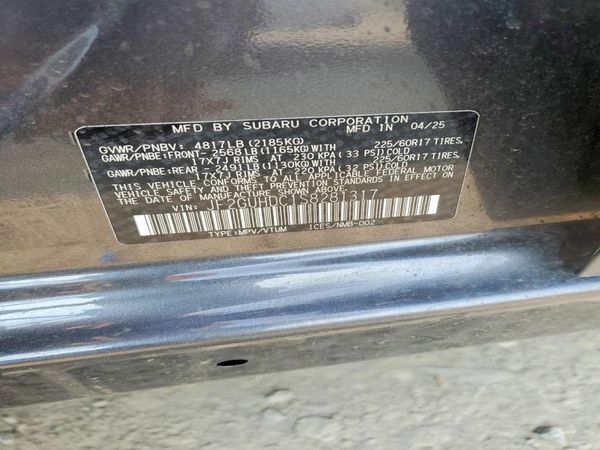 2025 SUBARU CROSSTREK Premium