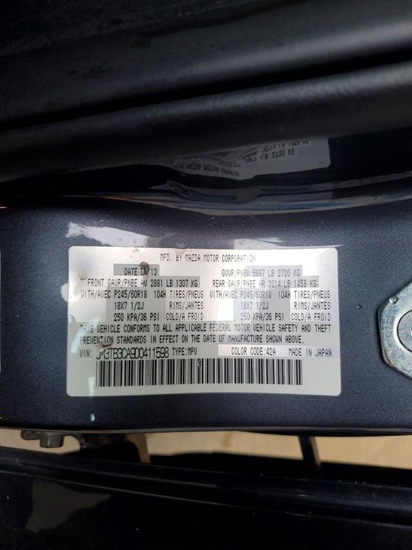 2013 MAZDA CX-9 Touring/GS