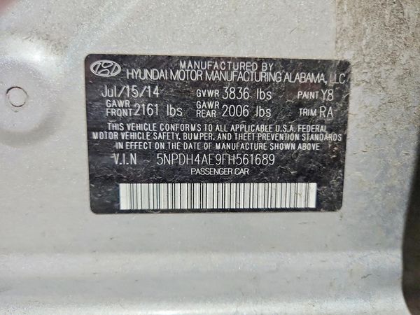 2015 HYUNDAI ELANTRA GLS(Middle)