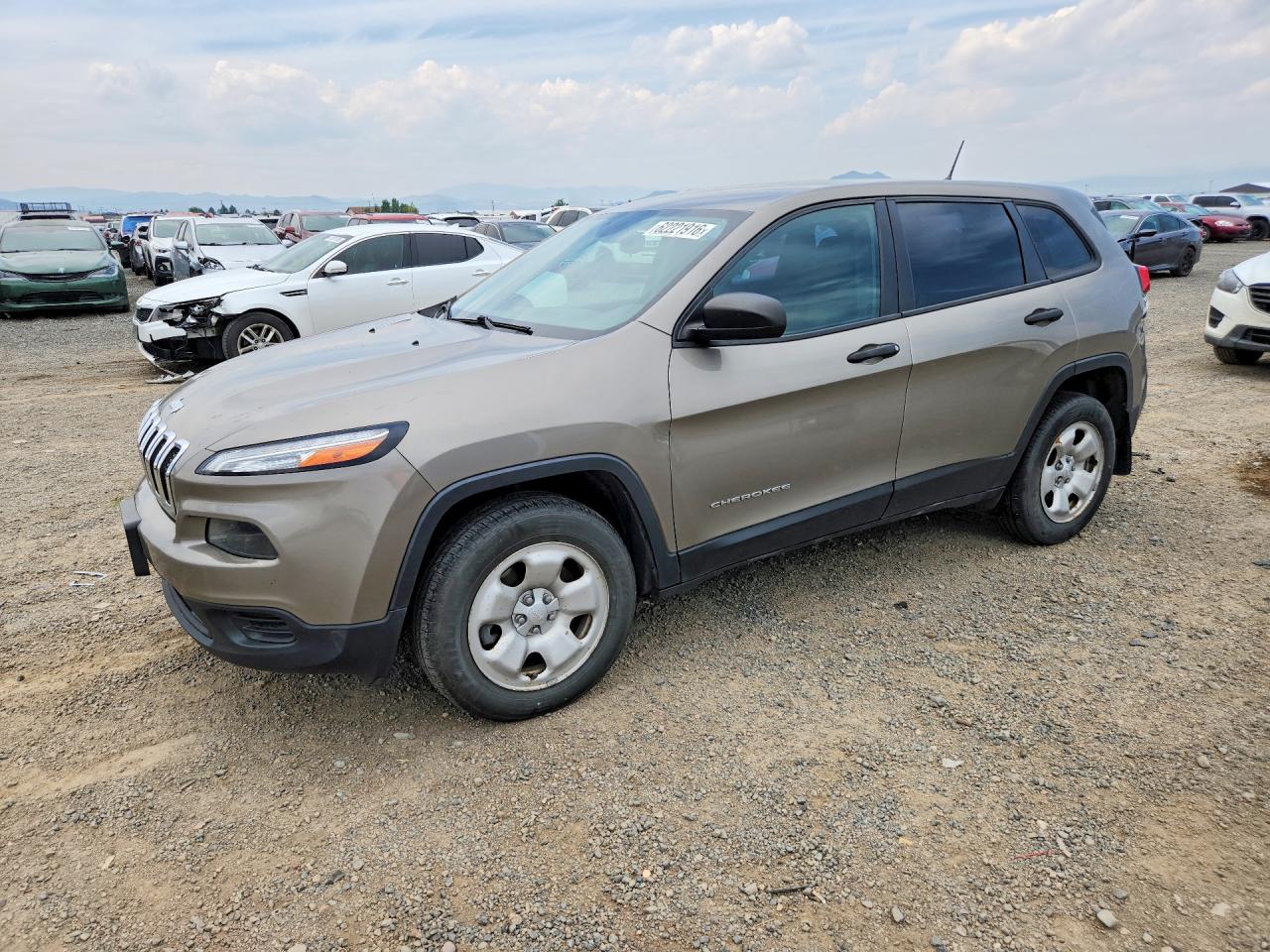 2017 JEEP CHEROKEE Sport — Front 3/4