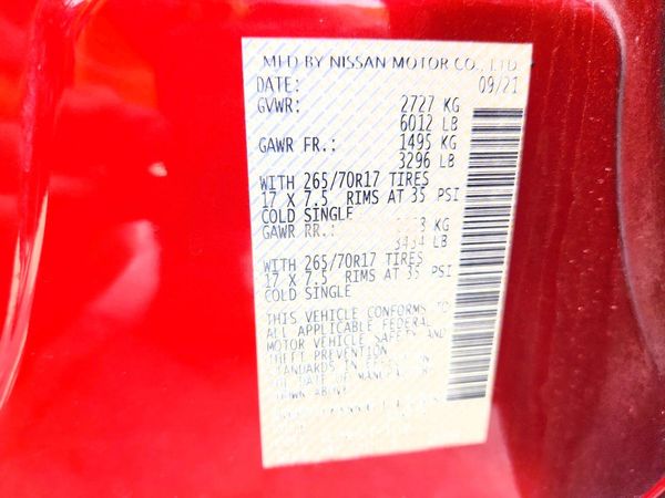 2022 NISSAN FRONTIER Crew Cab