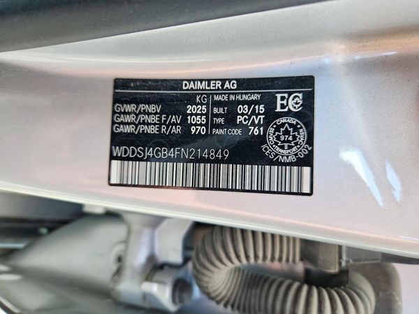 2015 MERCEDES-BENZ CLA CLA250 4 MATIC