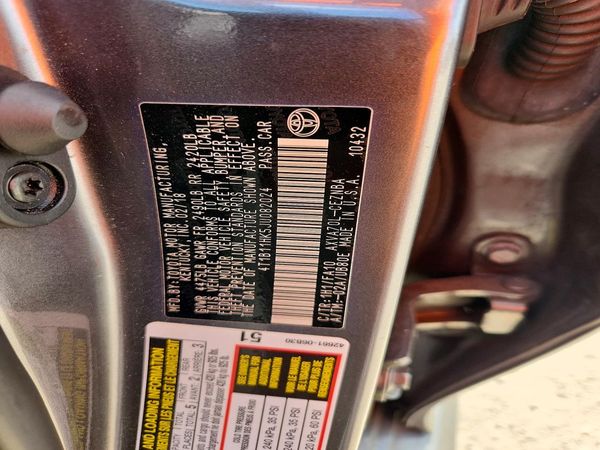 2018 TOYOTA CAMRY L/LE/SE/XLE