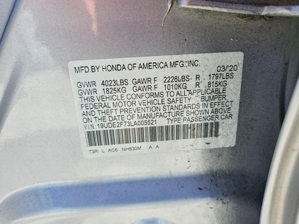 2020 ACURA ILX