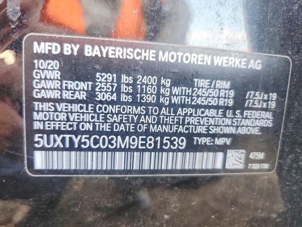 2021 BMW X3 xDrive30i