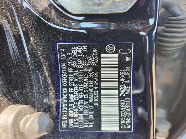 2015 TOYOTA PRIUS