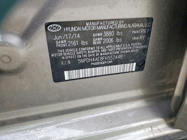 2015 HYUNDAI ELANTRA