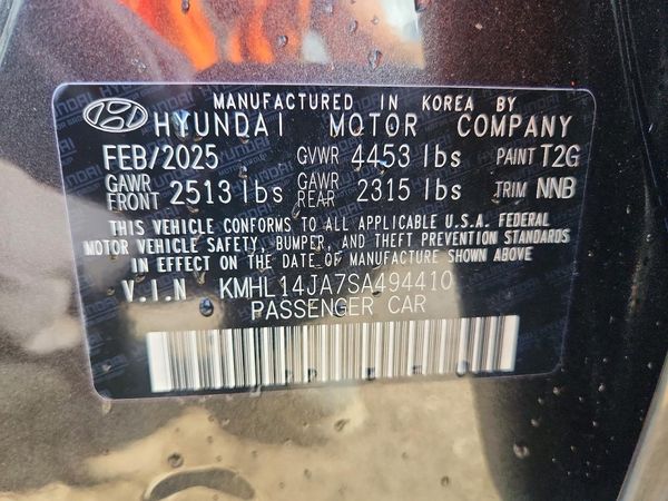 2025 HYUNDAI SONATA SEL Convenience
