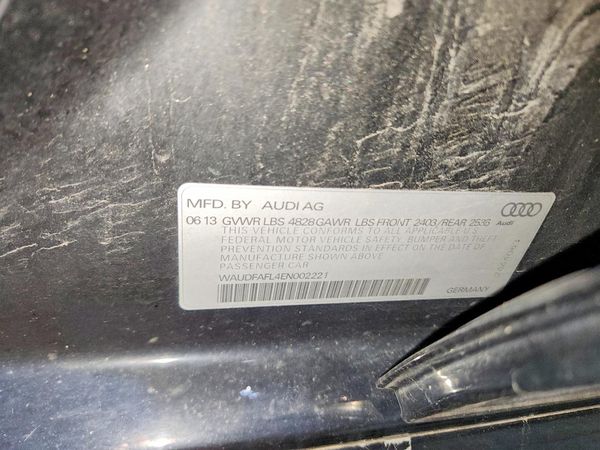 2014 AUDI A4 quattro Premium