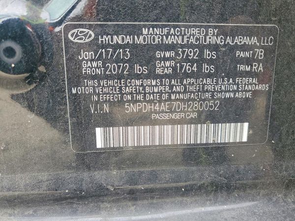 2013 HYUNDAI ELANTRA