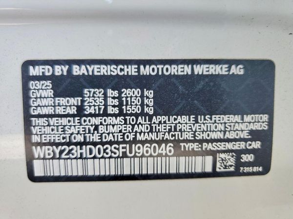 2025 BMW I4 eDrive40