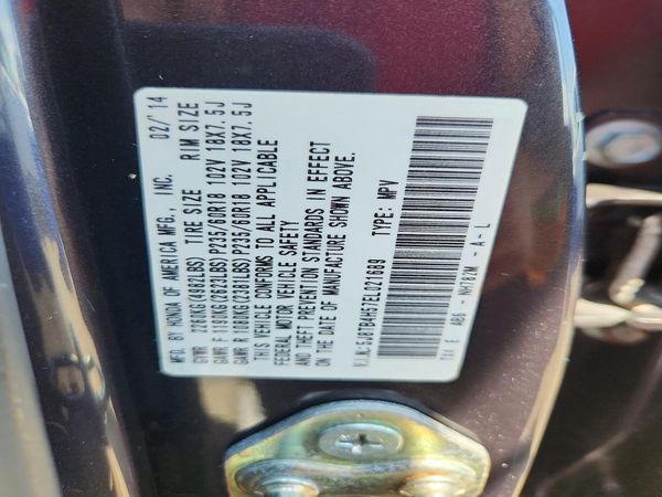 2014 ACURA RDX Technology Package