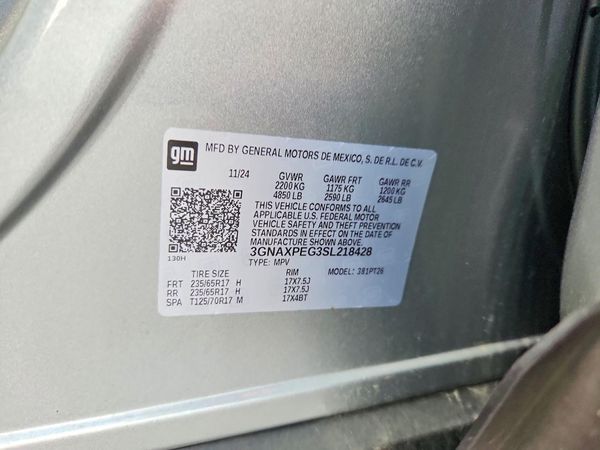 2025 CHEVROLET EQUINOX 1LT