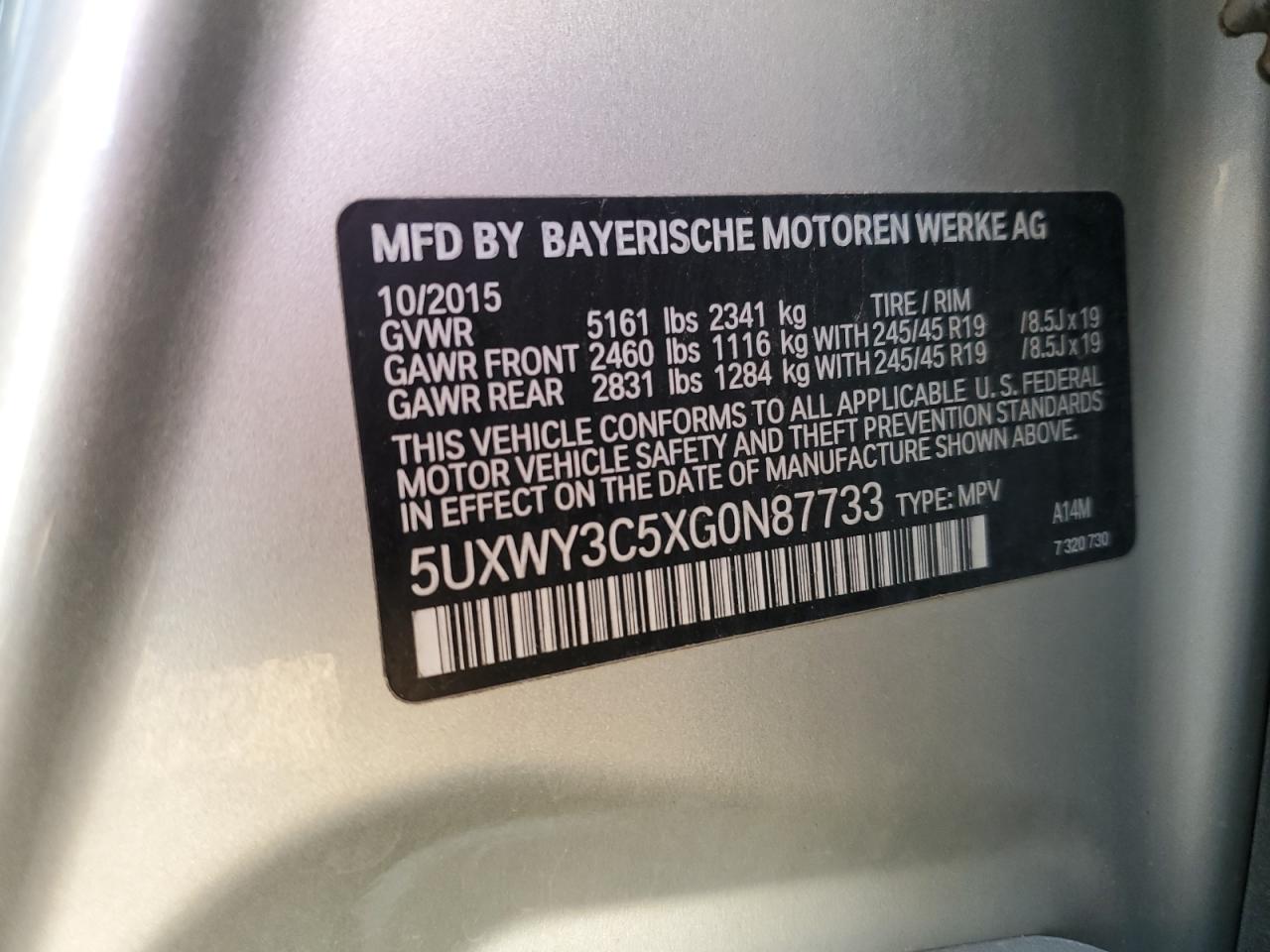 2016 BMW X3 xDrive28d