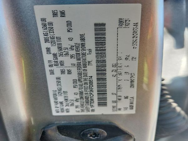 2019 FORD F150