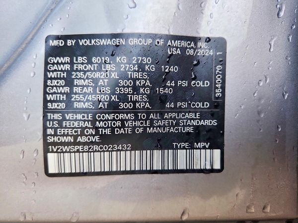 2024 VOLKSWAGEN ID.4 Pro S