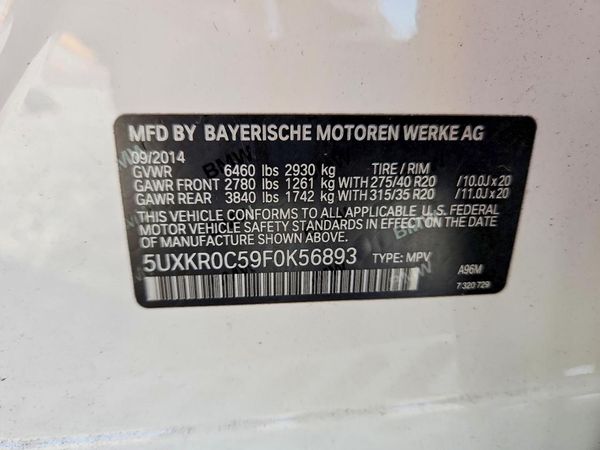 2015 BMW X5 xDrive35i
