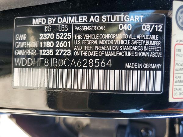 2012 MERCEDES-BENZ E E350 4-MATIC