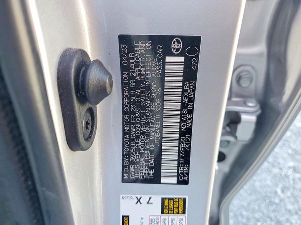 2023 TOYOTA COROLLA L, LE, SE, XLE