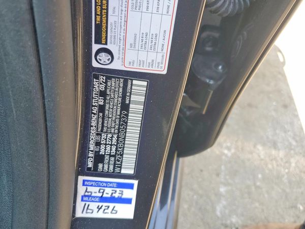 2022 MERCEDES-BENZ E E450 4MATIC
