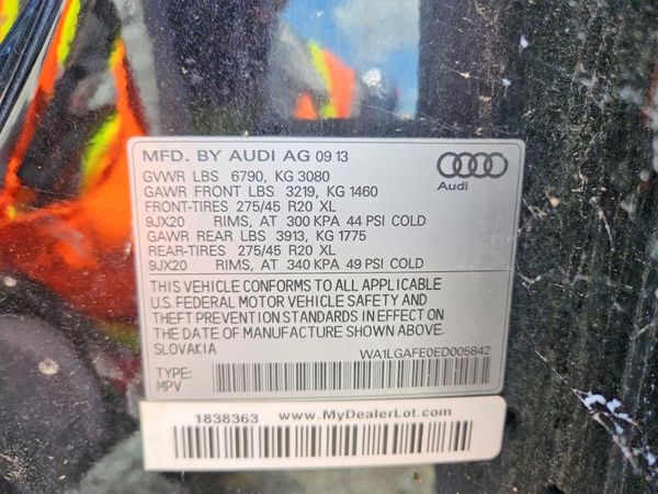2014 AUDI Q7 Premium Plus
