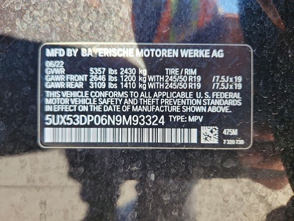 2022 BMW X3 xDrive30i