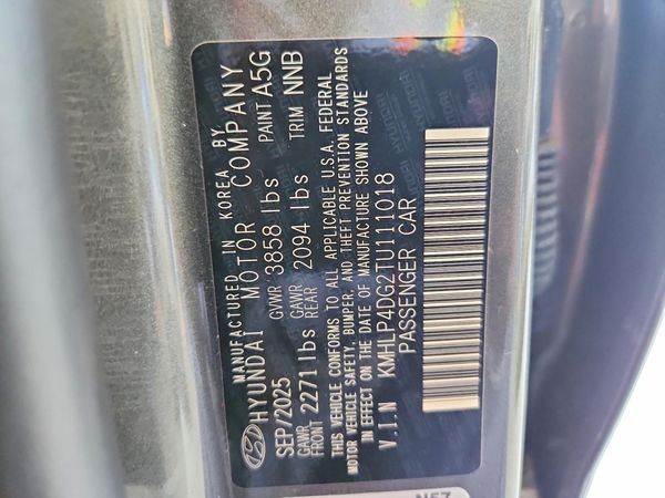 2026 HYUNDAI ELANTRA Limited