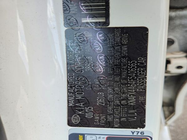 2015 KIA FORTE
