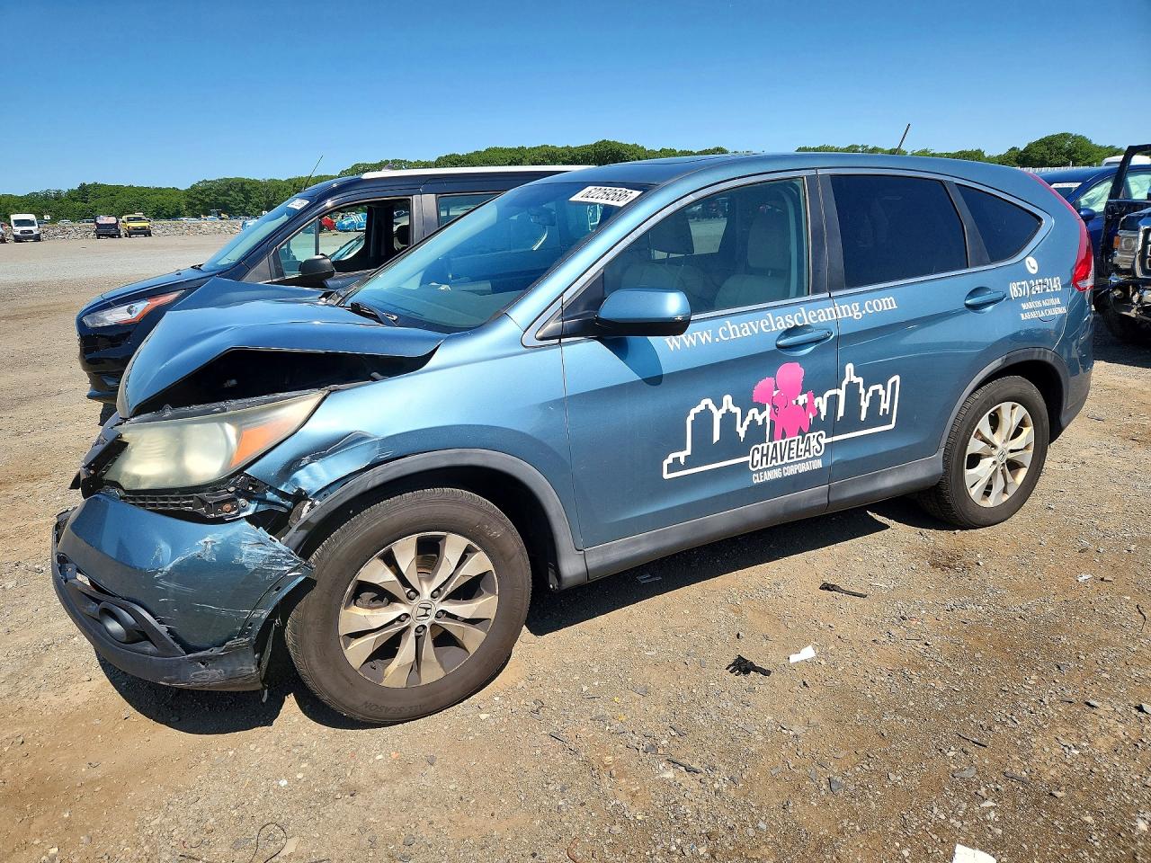 2014 HONDA CRV EX — Front 3/4