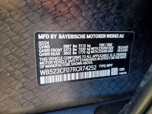 2024 BMW IX xDrive50
