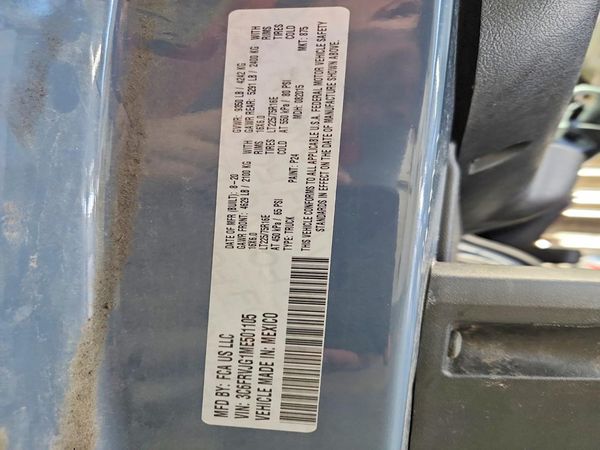 2021 RAM PROMASTER 3500