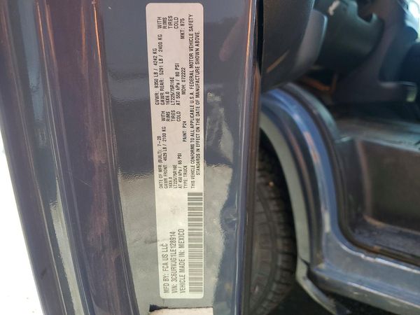 2020 RAM PROMASTER 3500 VF