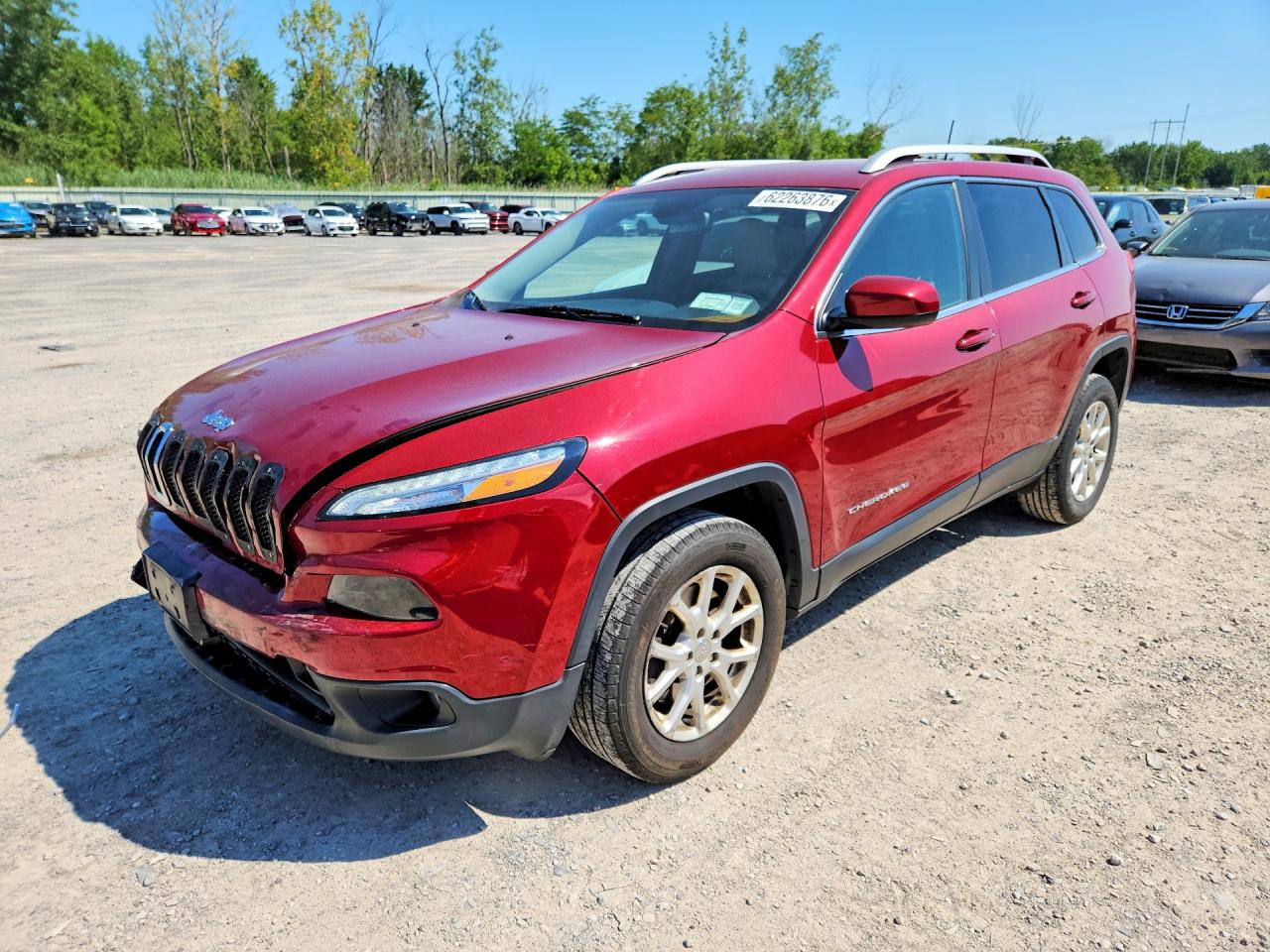 2016 JEEP CHEROKEE Latitude/Longitude/North